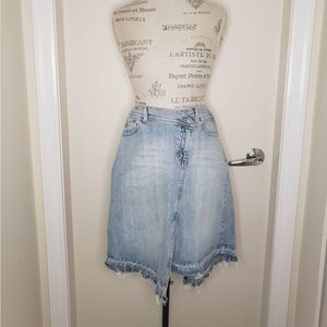 Vintage Sisley Denim Skirt